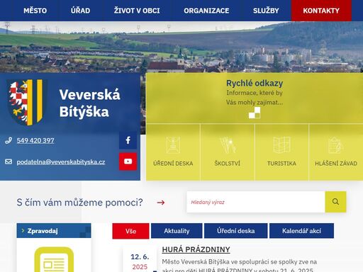 město veverská bítýška