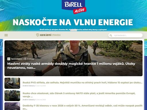 aktuální události, historie, výzbroj a technika