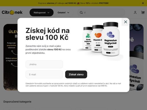 objev kvalitní vitamíny od citronku – pečlivě vybrané složení, veganské kapsle a poctivá česká výroba. podpoř své zdraví jednoduše a bez zbytečností. ??