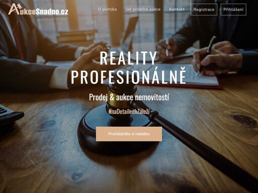 reality profesionálně | prodej & aukce nemovitostí