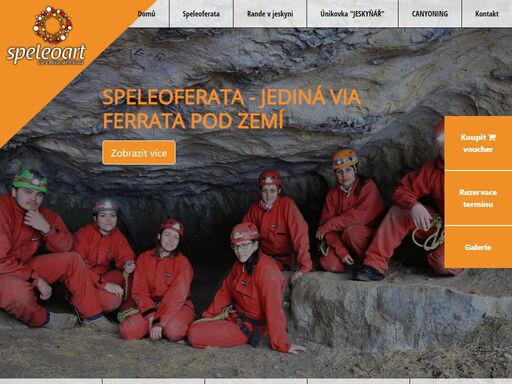 netradiční zážitky, dobrodružství a zábava v moravském krasu