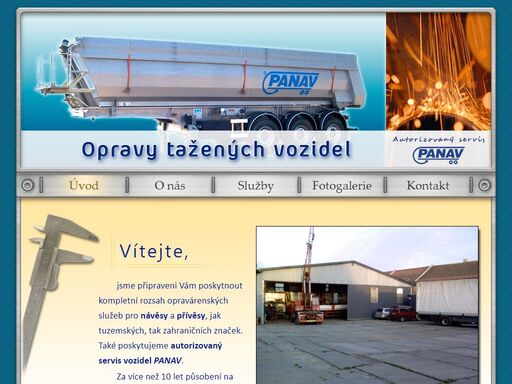 opravujeme návěsy a přívěsy všech značek. jsme autorizovaným servisem panav.