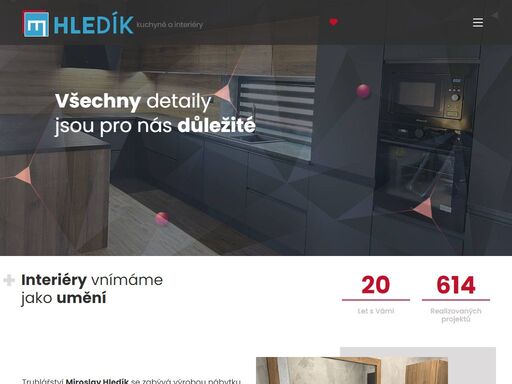 hledík kuchyně a interiéry 