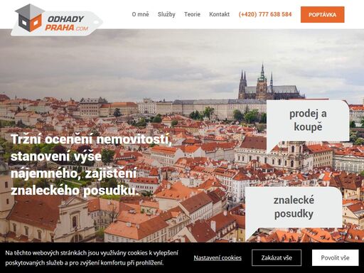 profesionální služby při ocenění pozemku, bytu, rodinného domu, administrativní budovy, provozního areálu nebo celého portfolia nemovitostí.