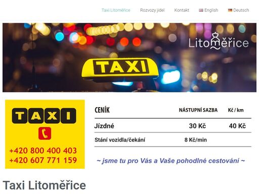 taxislužba litoměřice