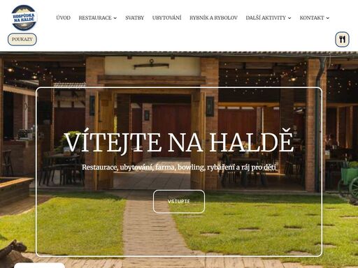vítáme vás u nás v hospůdce a penzionu na haldě v boršicích.