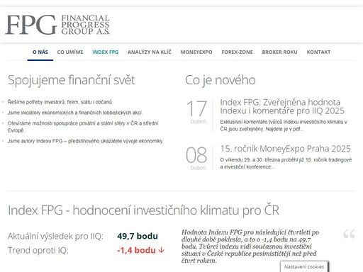spojujeme finanční svět. b2b, ipo, kulaté stoly a konference, setkání s investiční veřejností.