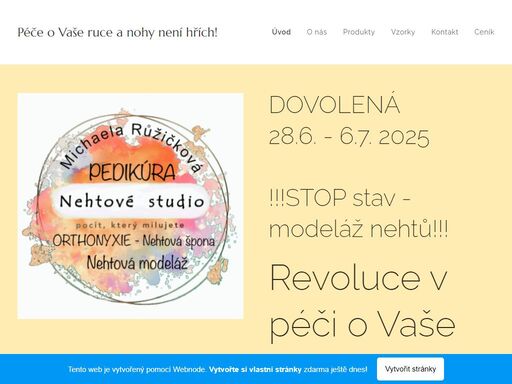 dovolená 28.6. - 6.7. 2025  !!!stop stav -modeláž nehtů!!!