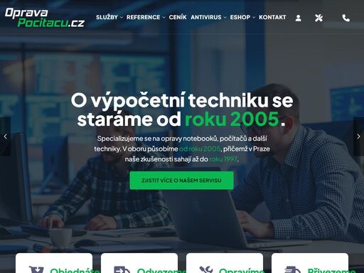 opravy notebooků, pc, správa sítí i webové projekty. kvalitní servis techniky v praze – hostivaři od roku 2005. rychle, profesionálně a s důrazem na detail.
