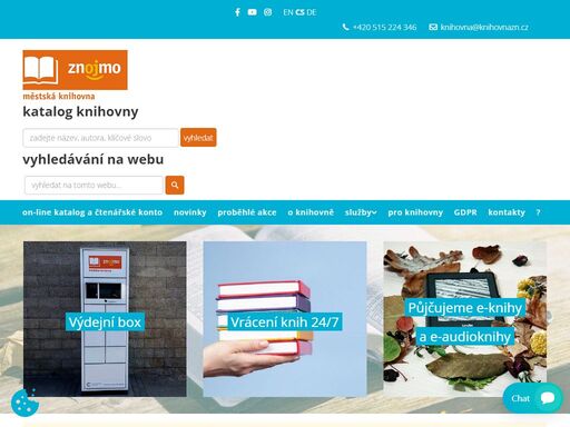 městská knihovna znojmo - knihovna není jen půjčovna