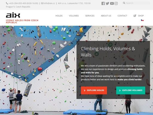 climbing holds, volumes & walls we are a team of passionate climbers and bouldering enthusiasts. we use our experiences to design and produce climbing holds and walls for you. we have tons of ideas waiting for accomplishment to make our products better and we work hard to make you climb harder. explore holds explore volumes