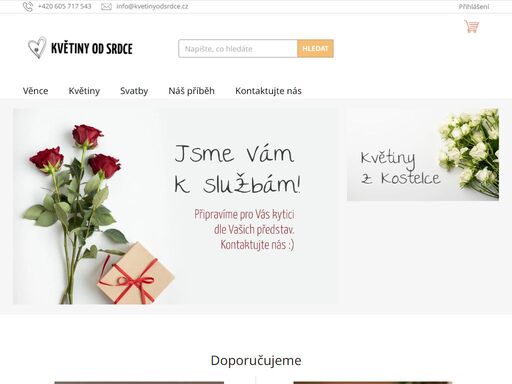 co jsou květiny od srdce?. nejsme obyčejný rozvoz květin. každý týden pro vás od srdce vybíráme ty nejčerstvější květiny. každá kytice je limitovaná, podívejte se na naši aktuální nabídku! rozvážíme z naší prodejny v kostelci nad černými lesy.
náš příběh
 