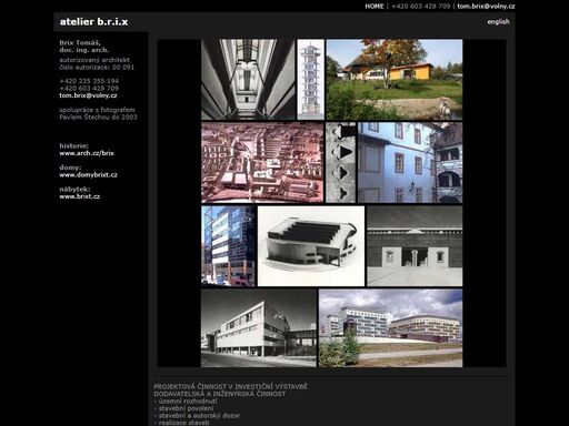 atelier b.r.i.x, brix tomáš, doc. ing. arch.