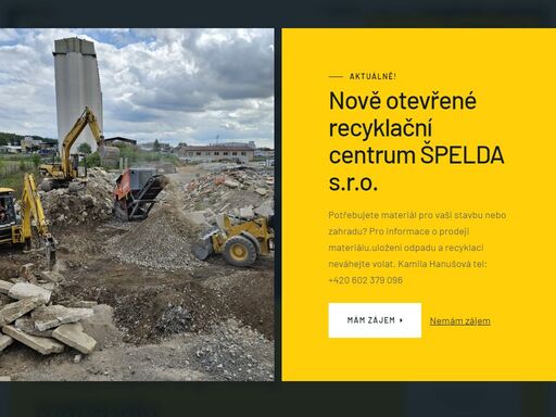 provádíme dopravní stavby a stavíme místní komunikace. v roce 2023 jsme otevřeli recyklační dvůr. dopravní stavby dodáváme primárně v královéhradeckém kraji.