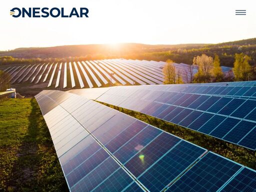 onesolar.cz je zkušený a odpovědný lídr v oblasti developmentu fotovoltaických elektráren. klademe zvláštní důraz na bezpečnost, péči o životní prostř