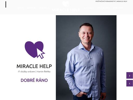 miracle help nabízí počítačové poradenství, kompletní servis pc a notebooku, zálohování a záchrana dat, správa sítě, školení office, word, excel, základy pc, zvýšení efektivity procesů s využitím it nástrojům. 
