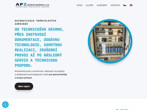 dodávky technologie, zvýšení efektivnosti a snížení energetická náročnosti. projekty a dodávkami technologických celků pro potravinářský a strojní průmysl.