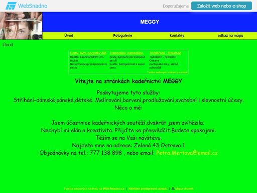 stříhání,melír,barvení,prodlužování vlasů,svatební slavnostní účesy,petra,mertova,petra mertova,meggy kadeřnictví