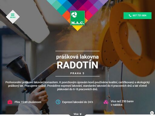 hledáte vysoce kvalitní práškovou lakovnu v praze? pracujeme s nejmodernější technologií na trhu. obraťte se na práškovou lakovnu machovec.