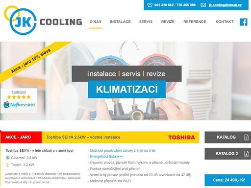zabýváme se dodávkou a instalací klimatizačních zařízení do bytů, rodinných domů, komerčních a průmyslových budov. dodáváme klimatizace od renomovaných značek a to zejména toshiba a carrier. 