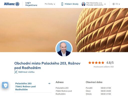 obchodní místo palackého 203, rožnov pod radhoštěm