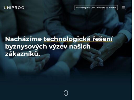  nacházíme technologická řešení byznysových výzev našich zákazníků. 