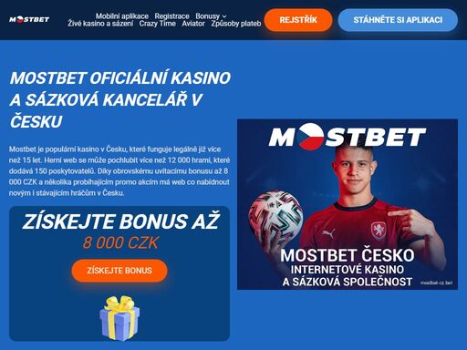 navštivte oficiální stránky mostbet v česku. moderní platforma, jednoduchá registrace a přístup ke všem funkcím.