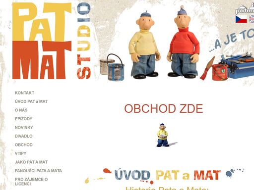 oficiální stránky pata a mata