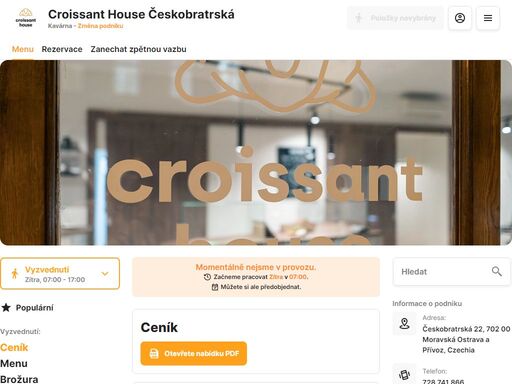 domácí croissanty které jinde v ostravě nenajdete!