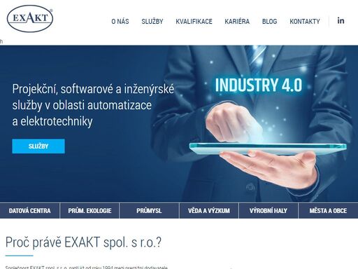 chytrá řešení v oblasti průmyslové automatizace a řízení prostředí budov, datacenter a areálů.