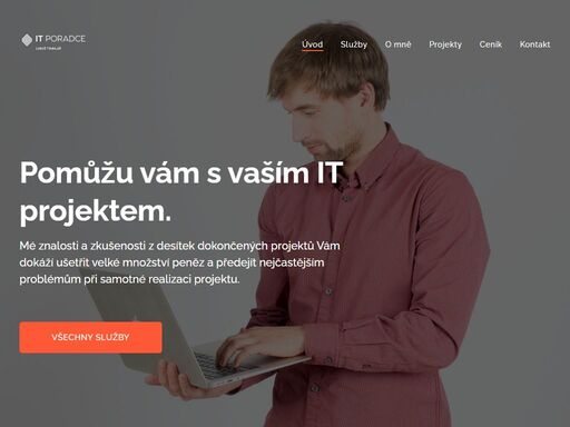 jsem konzultant v oblasti it projektů. poskytuji klientům konzultační služby, technických dozor projektu a přípravu zadávací dokumentace. zaměřuji se na vývoj webových aplikací.