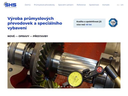 jsme specialisté na profesionální servis a konstrukci průmyslových převodovek. výroba, opravy, přestavby, náhradní a speciální díly.