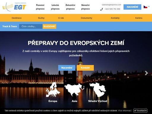 mezinárodní kamionová přeprava kusových a celovozových zásilek od eu, přes rusko až po čínu. realizujeme také železniční, námořní, leteckou dopravu a jejich kombinace.