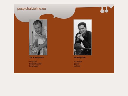 pospichal violine - houslar, smyccar a houslista