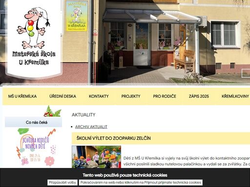 mateřská škola dubí u křemílka je součástí podkrušnohorského města dubí - v bystřici.