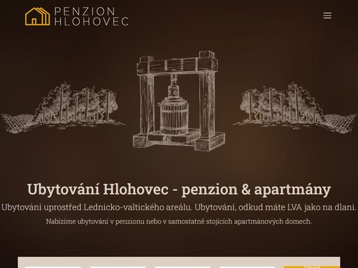 rodinný penzion v srdci lednicko-valtického areálu. nabízíme levné ubytování mezi obcemi lednice a valtice. penzion, apartmány, vinný sklípek.
