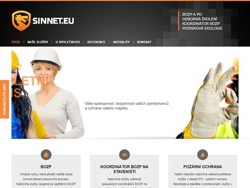 specialista na poskytování služeb v oblasti bezpečnosti práce, požární ochrany, a odborných školení.
