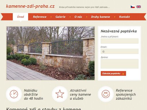 realizujeme kamenné zdi a kamenné ploty z přírodního kamene. prohlédněte si realizace těchto zdí a plotů, ale i jiných staveb z kamene.