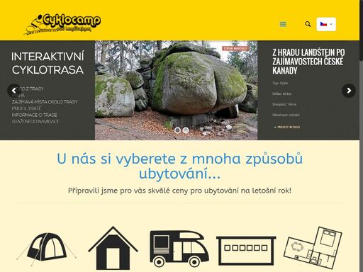 cyklocamp pod landštejnem - srdce české kanady