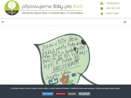 křesťanská základní škola a mateřská škola j. a. komenského