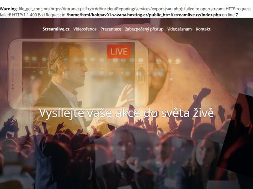 www.streamlive.cz