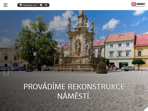 spolehlivý dodavatel kamene a kamenných produktů. využijte prodej kamene a kamenické práce od společnosti pe granit s.r.o. česká republika.