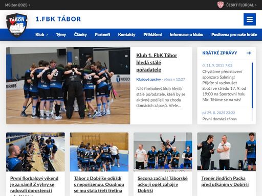 oficiální web klubu 1. fbk tábor.