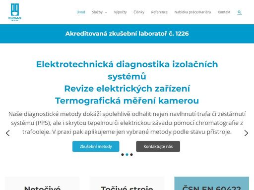 měření a revize transformátorů vn, rozbor transformátorových olejů - akreditovaná zkušební laboratoř č. 1226
