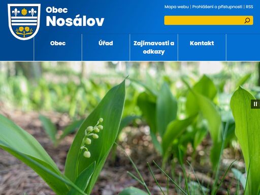 oficiální webové stránky obce nosálov