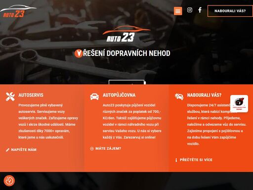 auto23.cz – autopůjčovna v českých budějovicích nabízí půjčení aut, motorek i e-koloběžek za skvělé ceny. k dispozici také autolakovna a další profesionální služby. spolehlivost, rychlost a férový přístup.