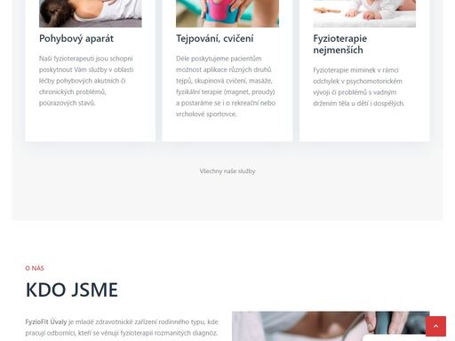 fyzioterapie úvaly je mladé zdravotnické zařízení rodinného typu, kde pracují odborníci, kteří se věnují fyzioterapii rozmanitých diagnóz.