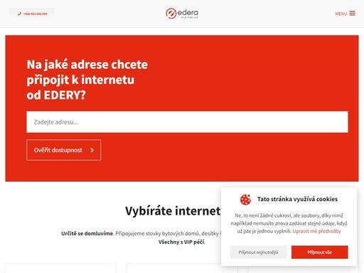 připojíme vás, spolehlivě a jistě. instalace a aktivace zdarma, bez závazků. zadejte svoji adresu a hned zjistěte, jaké služby vám můžeme nabídnout.