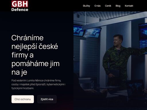 jediný skutečně komplexní poskytovatel bezpečnosti v česku.