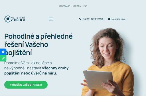 pohodlné a přehledné řešení vašeho pojištění. poradíme vám jak nejvýhodněji nastavit všechny druhy pojištění na míru včetně financování.